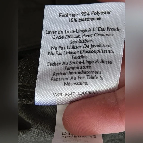 Eddie Bauer Olive Green Womens Size 10 Cargo Shorts Polyester Spandex - Picture 10 of 10